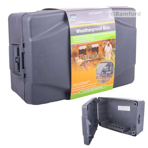 outdoor electrical box enclosure ebay|outside electrical box waterproof.